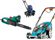 Outillage motoris&eacute; de jardin