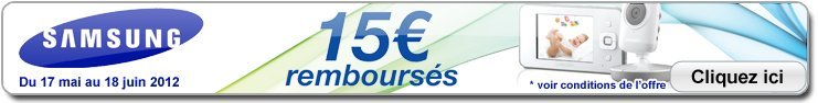 ODR - Offre de Remboursement SAMSUNG