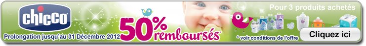 ODR - Offre de Remboursement CHICCO
