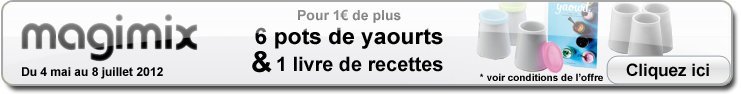 ODR - Offre de Remboursement MAGIMIX