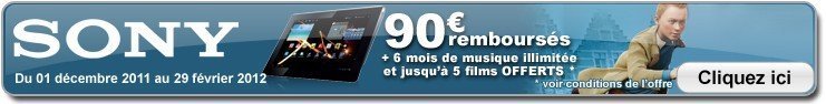 90� rembours�s pour l'achat d'une Tablet