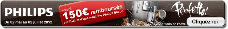 ODR - Offre de Remboursement SAECO