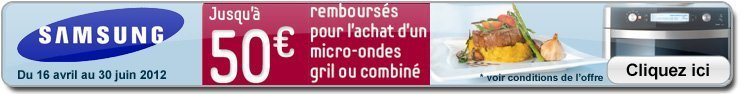 ODR - Offre de Remboursement SAMSUNG