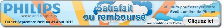 ODR - Offre de Remboursement PHILIPS