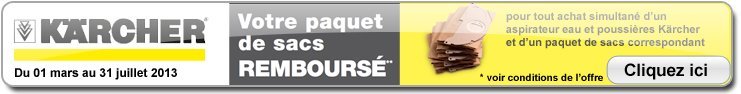 ODR - Offre de Remboursement KARCHER