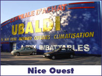 Magasin Ubaldi de Nice Ouest