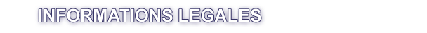 Banni�re informations l�gales