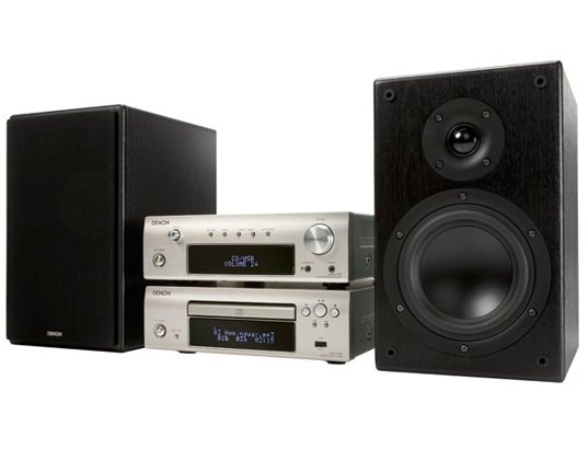 Micro cha�ne hifi DENON D-F107 Premium Silver/noire
