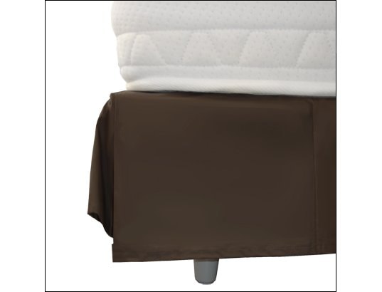 Cache sommier TRADILINGE PCS chocolat 140 x 190