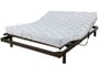Pack sommier - matelas - jeu de 4 pieds EBAC PACK RELAX TONIREV 120