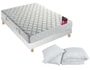 Ensemble 2 personnes EPEDA Lit MANDALAY 140 + couette