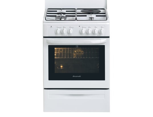 Cuisiniere mixte BRANDT KMP1015W