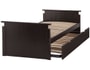 Lit gigogne EBAC LIT GIGOGNE WENGE