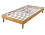 Sommier  90 x 190 EBAC Quitus 90 X 190 Naturel
