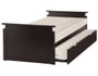 Lit gigogne EBAC LIT GIGOGNE WENGE