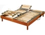 Sommier 2 x 80 x 200 EBAC S64 electrique 2 X 80 X 200