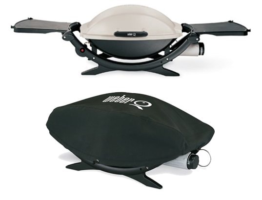 Barbecue gaz WEBER Q200 + Housse 6551