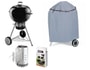 Barbecue charbon WEBER ONE TOUCH PREMIUM + 3 ACCESSOIRES
