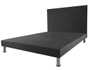 Lit d�co EBAC Ensemble deco 140x190 anthracite
