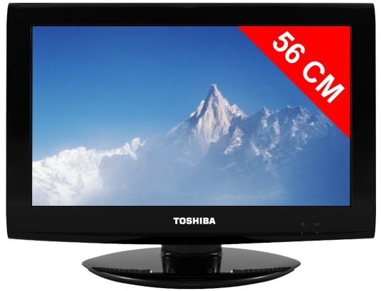 T�l�viseur LCD 56 cm TOSHIBA 22AV733