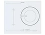 Plaque induction ELECTROLUX EHD60137IW