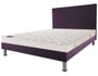 Lit d�co DUNLOPILLO Lit ARGANCE deco prune 140