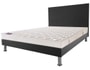 Lit d�co DUNLOPILLO Lit ARGANCE deco anthracite 140
