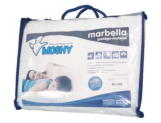 Prot�ge matelas MOSHY MARBELLA 80 X 200