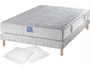 Ensemble 2 personnes BON REPOS LIT LIBERTAS 160 PIED NATUREL