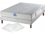 Ensemble 2 personnes BON REPOS Lit LIBERTAS 160 pied merisier