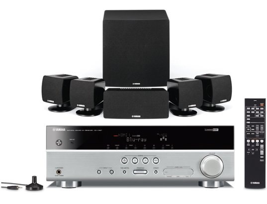 Ensemble home cin�ma YAMAHA AV3117 argent