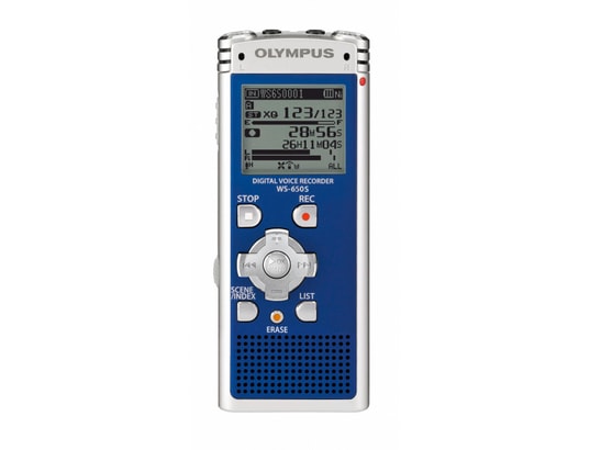 Dictaphone num�rique OLYMPUS WS-650 Bleu