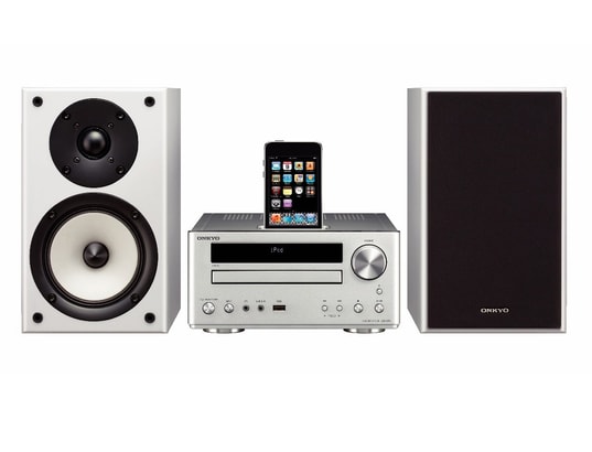 Micro cha�ne hifi DVD ONKYO CS-V645 argent / blanc