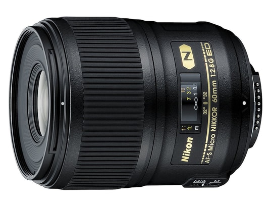 Objectif Reflex NIKON AF-S 60 mm f/2,8 G ED