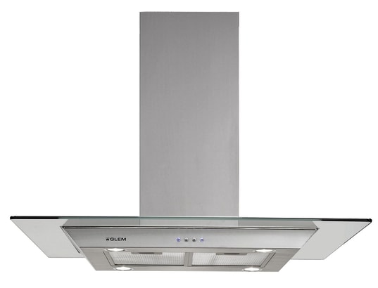 Hotte decorative ilot GLEM GHQ91IX