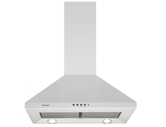 Hotte decorative murale GLEM GHP67WH