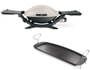 Barbecue gaz WEBER Q200 + Plancha 6505