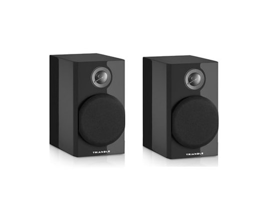 Enceinte biblioth�que TRIANGLE Color bibliotheque Noir (la paire)