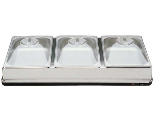 Buffet chauffant WHITE AND BROWN CP463