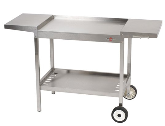 Accessoire barbecue KRAMPOUZ Chariot inox plein air KHEA04