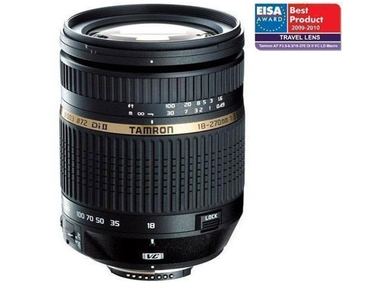 Objectif Reflex TAMRON AF18-270mm/3.5-6.3 DI II pour Nikon