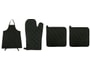 Ensemble textile de cuisine DUTCH DECOR TABLIER + GANT + MANIQUES NOIR