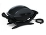 Barbecue �lectrique WEBER Q 140 GRIS + chariot + housse