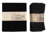 Ensemble nappe et serviette DUTCH DECOR BRUGGE noire + 6 serviettes