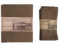 Ensemble nappe et serviette DUTCH DECOR BRUGGE ronde taupe + 6 serviettes