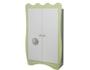Armoire SOFAMO Armoire Doudou blanc et anis