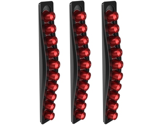 Distributeur de capsules TAVOLA SWISS Nespresso WAVE noir x 3