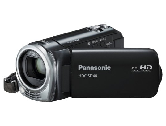 Cam�scope carte m�moire PANASONIC HDC-SD40 noir