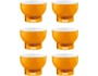 Coupe � glace GUZZINI CAG x 6 VINTAGE ORANGE