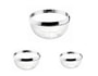 Ensemble saladiers et bols GUZZINI 3 SALADIERS 12 + 15 + 24 CM